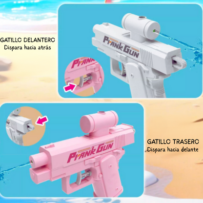 Pistola de agua de doble sentido